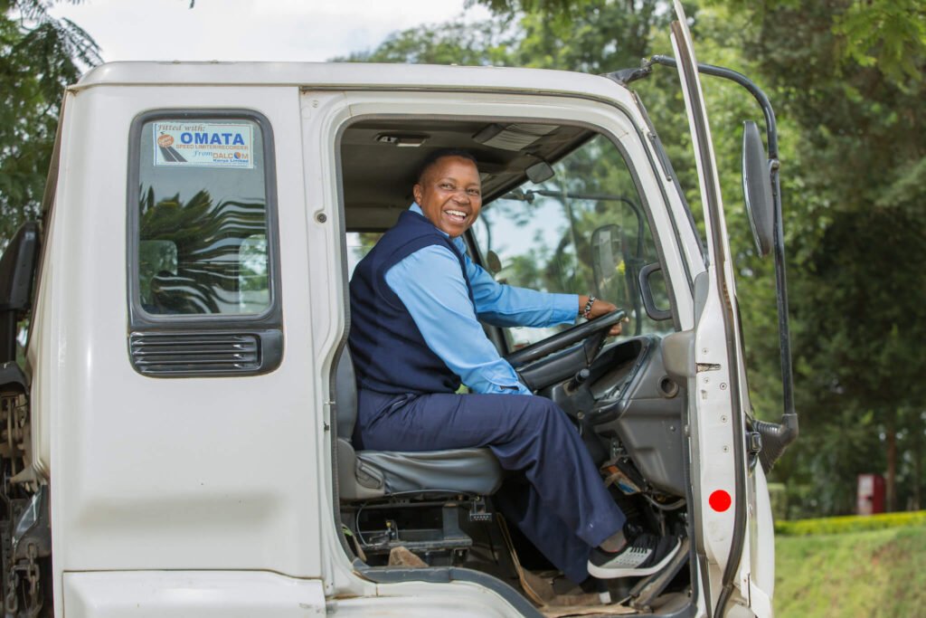Truck driver Irene Karimi Muchira, Kimunye Tea Factory, Kirinyaga County, Kenya. Our Tea, Our Voice will support women tea workers in Indonesia, Kenya and Rwanda to speak out, be heard, and shape their own futures. Image: ETP